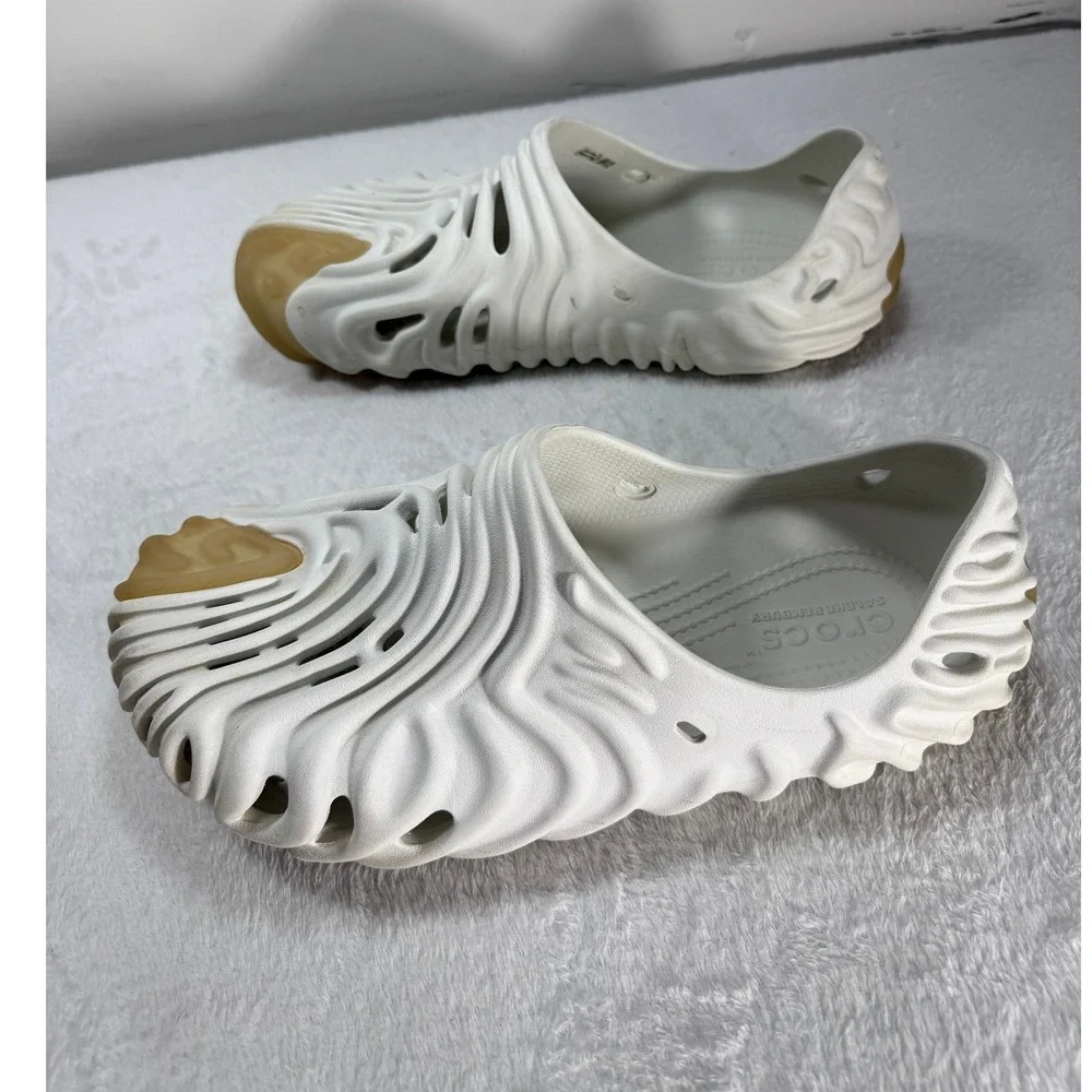 Salehe Bembury x Crocs Pollex Clog Stratus White Men Size 12 207393-195